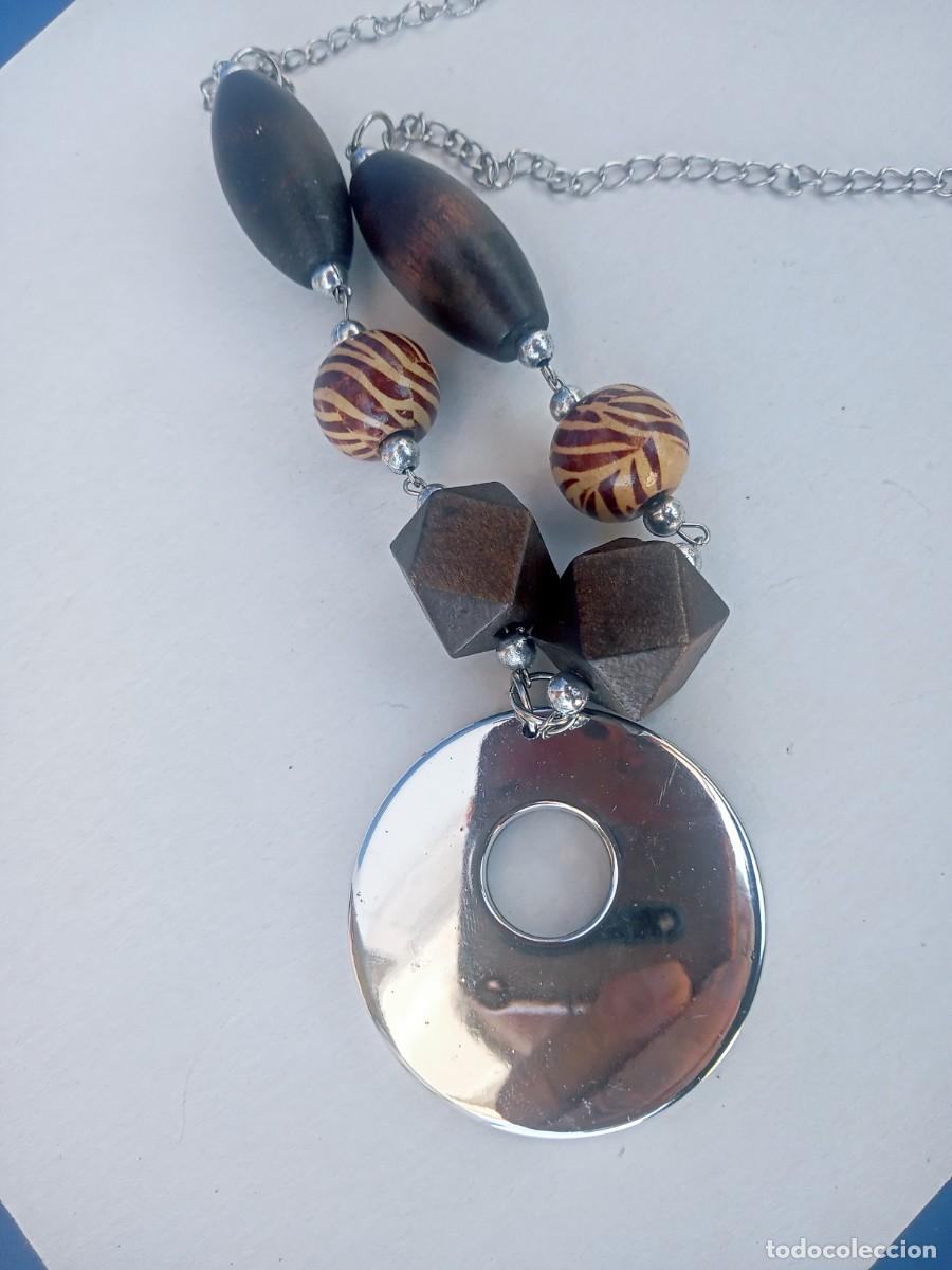 Joyeria: BONITO COLLAR ANTIGUO. COLGANTE - Foto 8