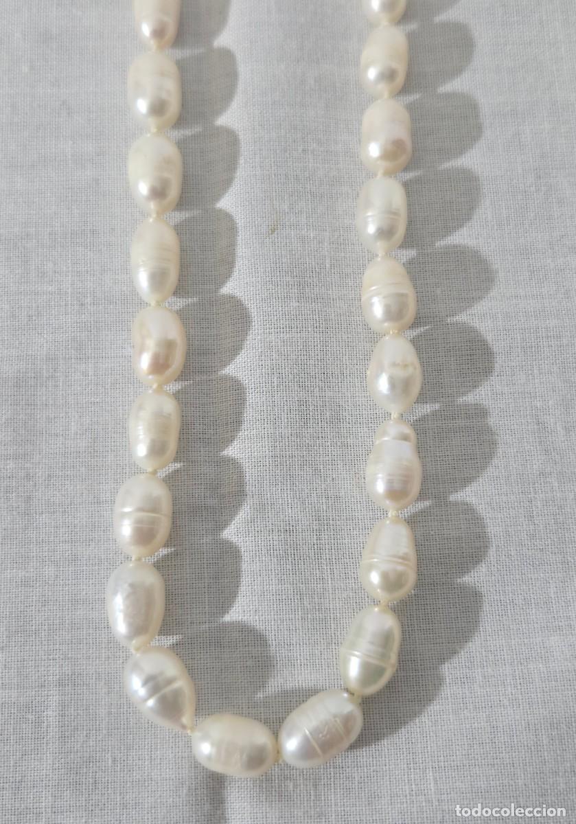 Joyeria: Pareja de collares de perlas de agua dulce - Foto 3
