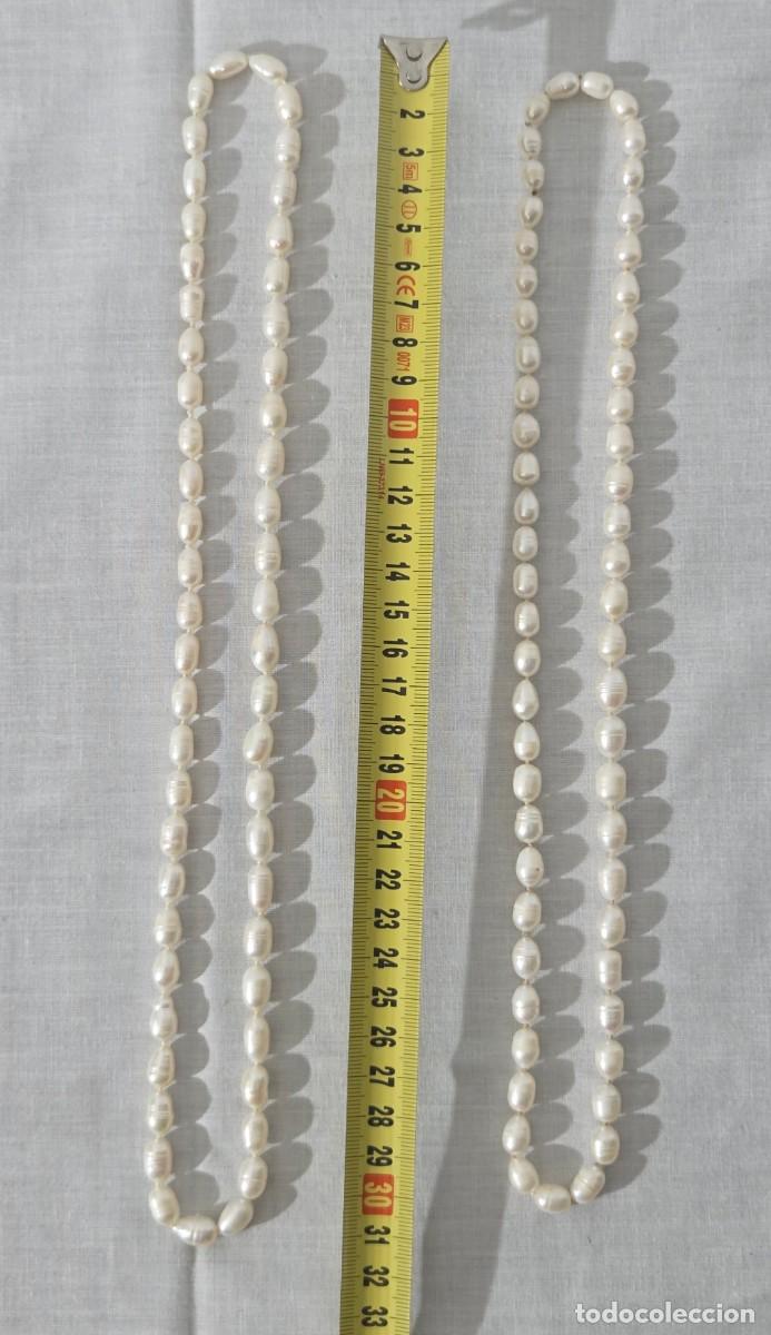 Joyeria: Pareja de collares de perlas de agua dulce - Foto 8