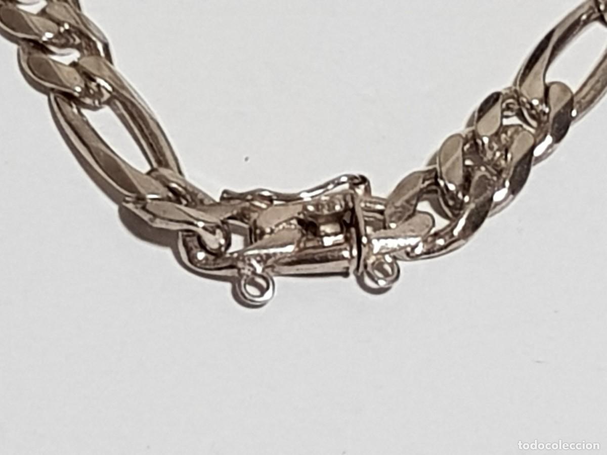 Joyeria: Cadena de plata de Ley 925 mm. de 56,50 cm. - Foto 2