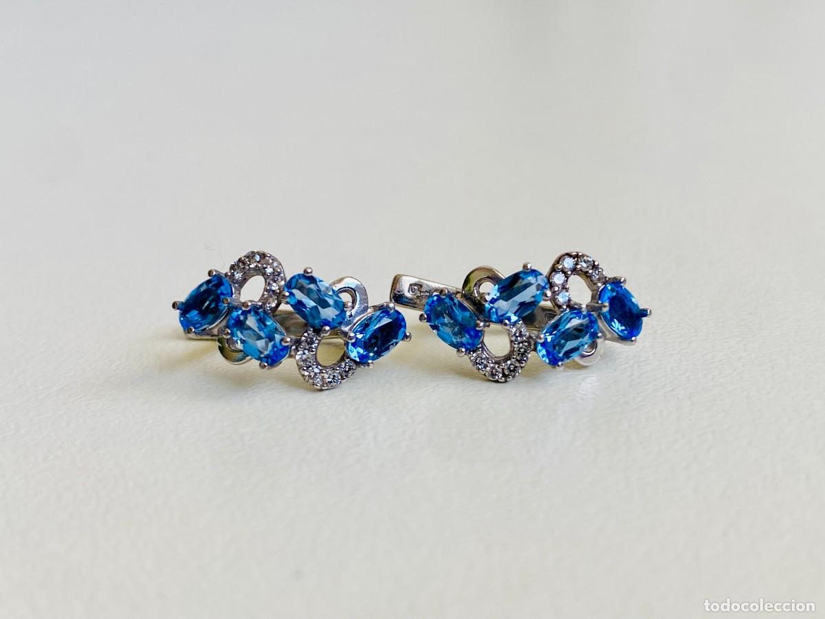 Joyeria: Pendientes y anillo de plata 925 - Foto 2