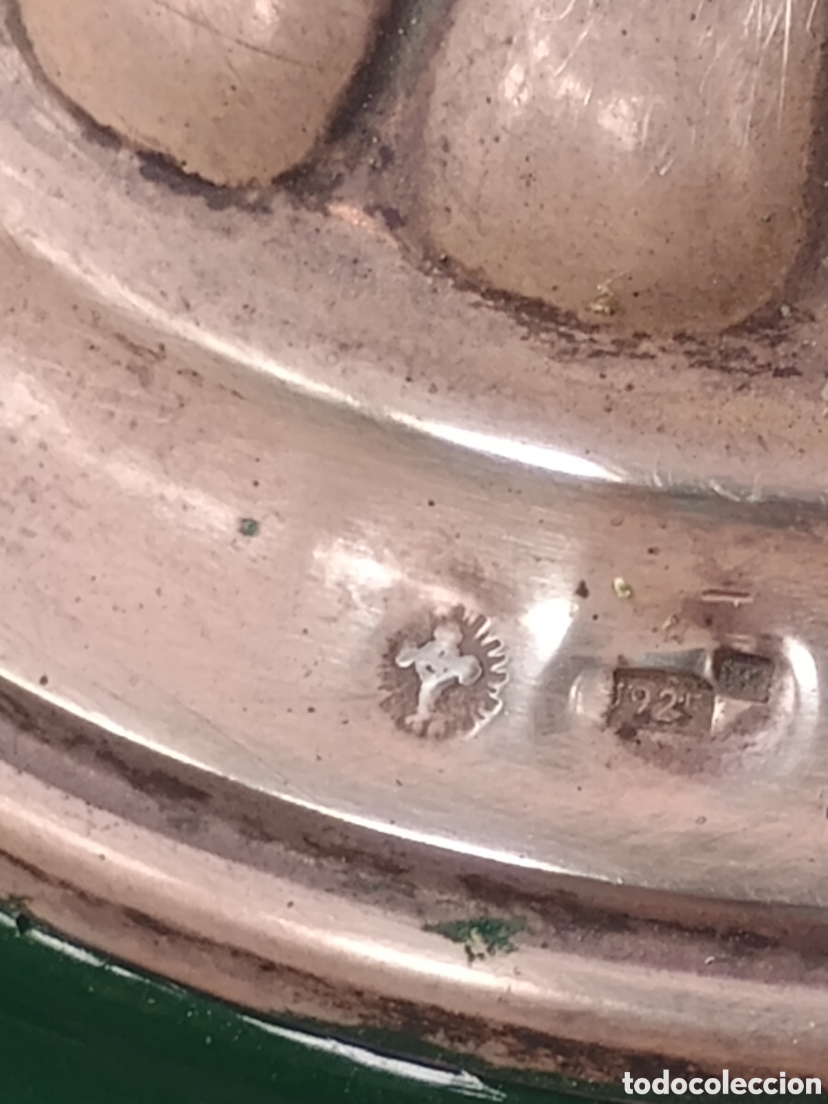 Joyeria: Copa plata punzonada a&ntilde;o 1994 con marcas - Foto 5