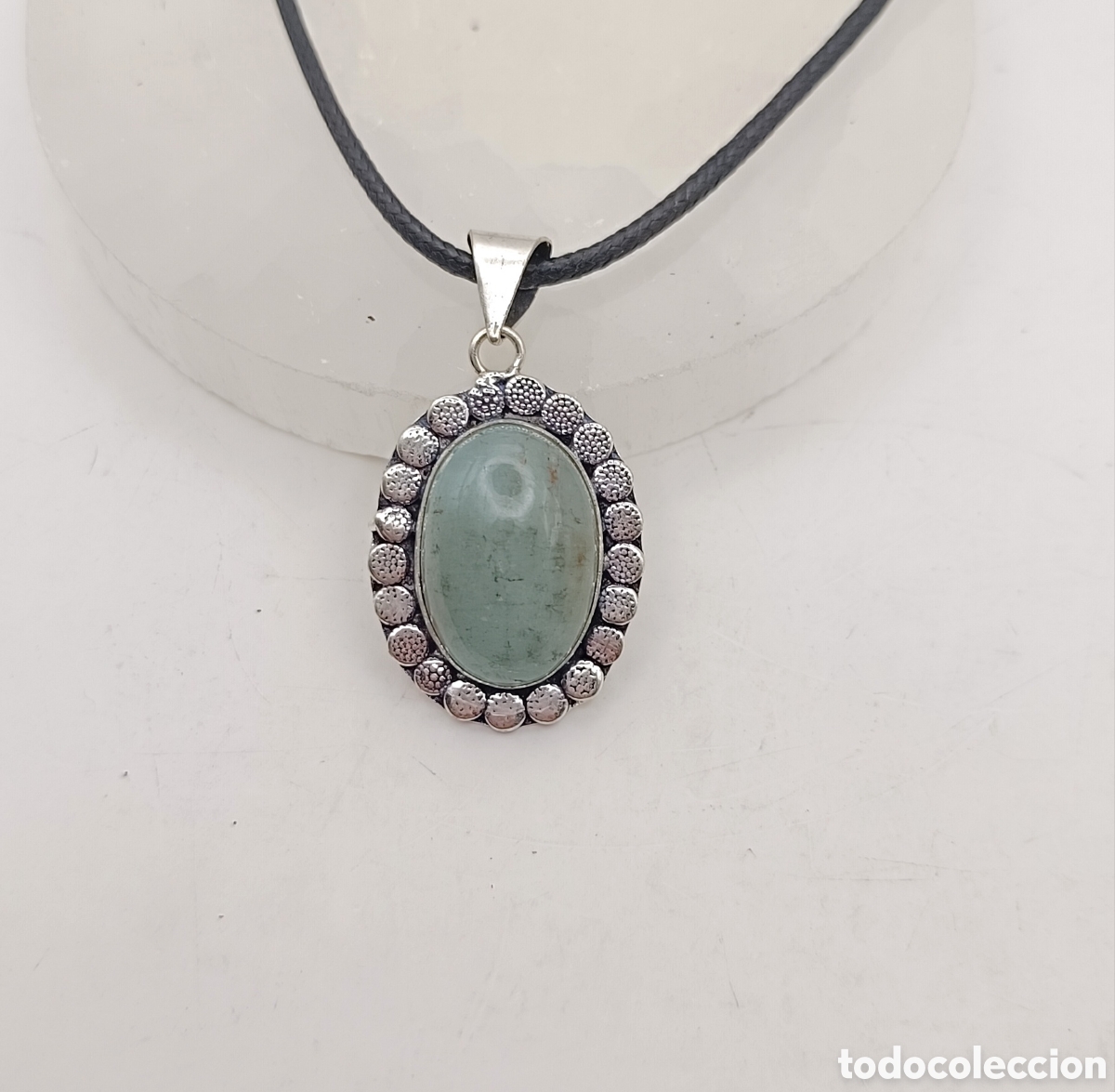 Joyeria: Collar de Aguamarina (Ba&ntilde;o de Plata) - Foto 1