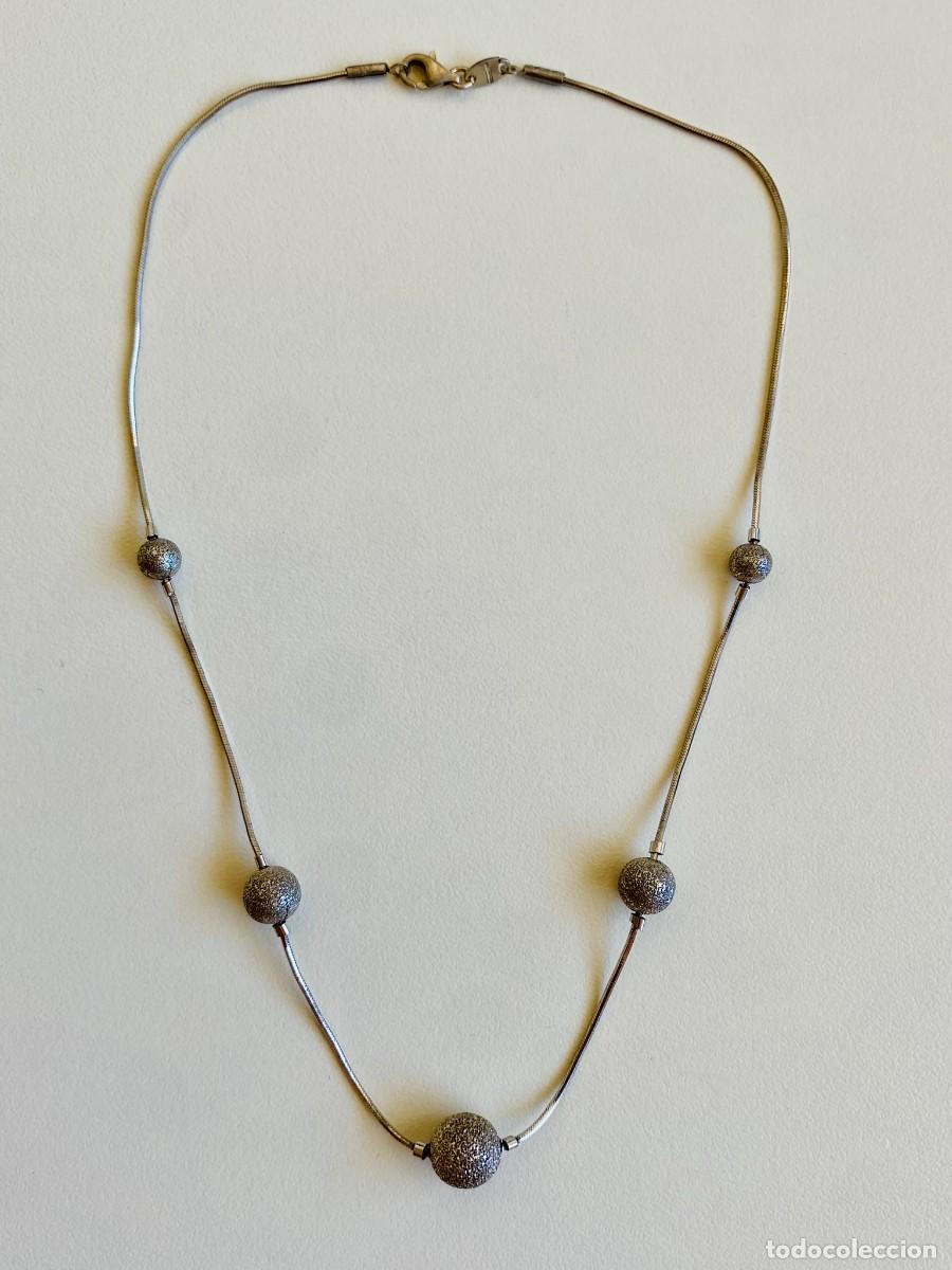 Joyeria: Pendientes y collar de plata 925 - Foto 5