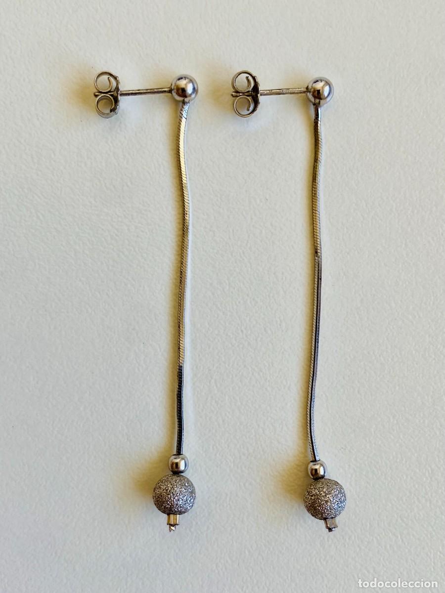 Joyeria: Pendientes y collar de plata 925 - Foto 2