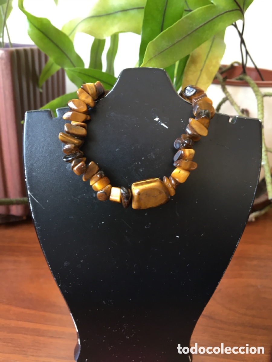 Joyeria: pulsera en piedra ojo de tigre - Foto 1
