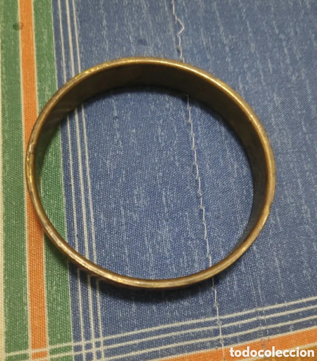 Joyeria: Pulsera de laton vintage - Foto 2
