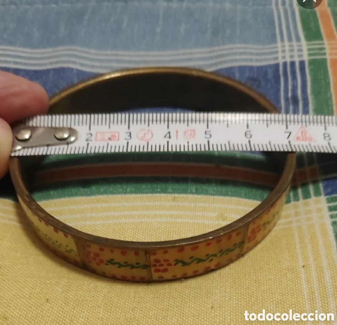 Joyeria: Pulsera de laton vintage - Foto 3