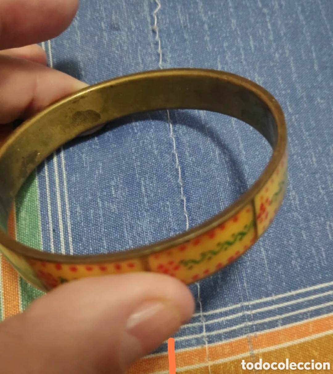Joyeria: Pulsera de laton vintage - Foto 5