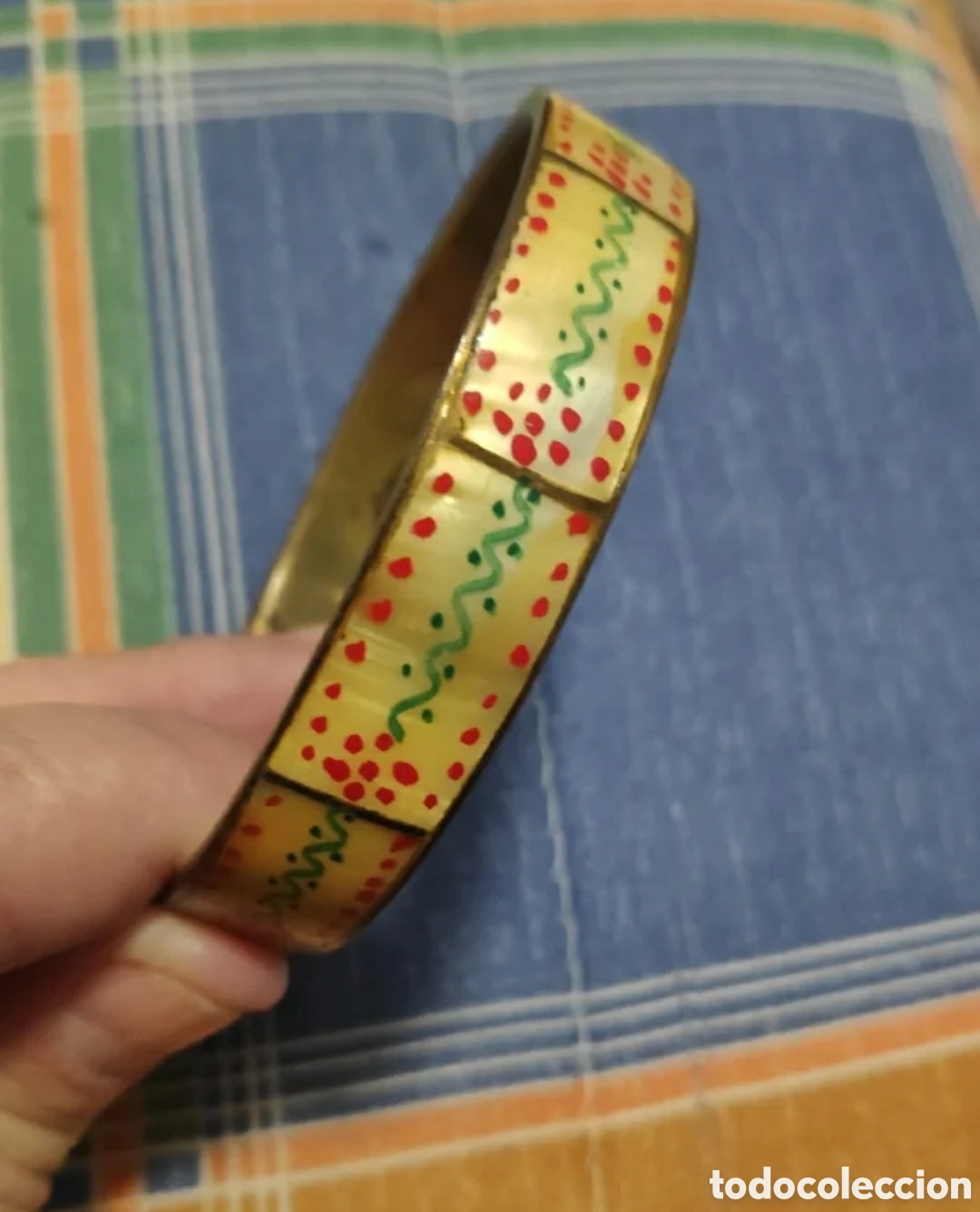Joyeria: Pulsera de laton vintage - Foto 1