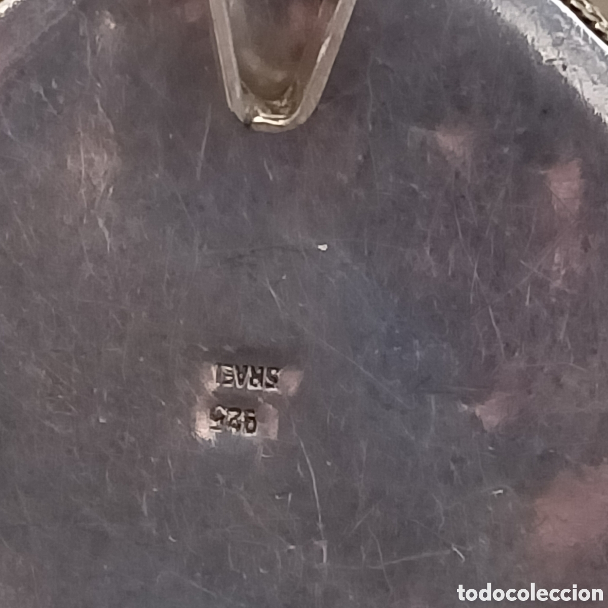 Joyeria: Colgante de plata con &aacute;gata central. - Foto 3