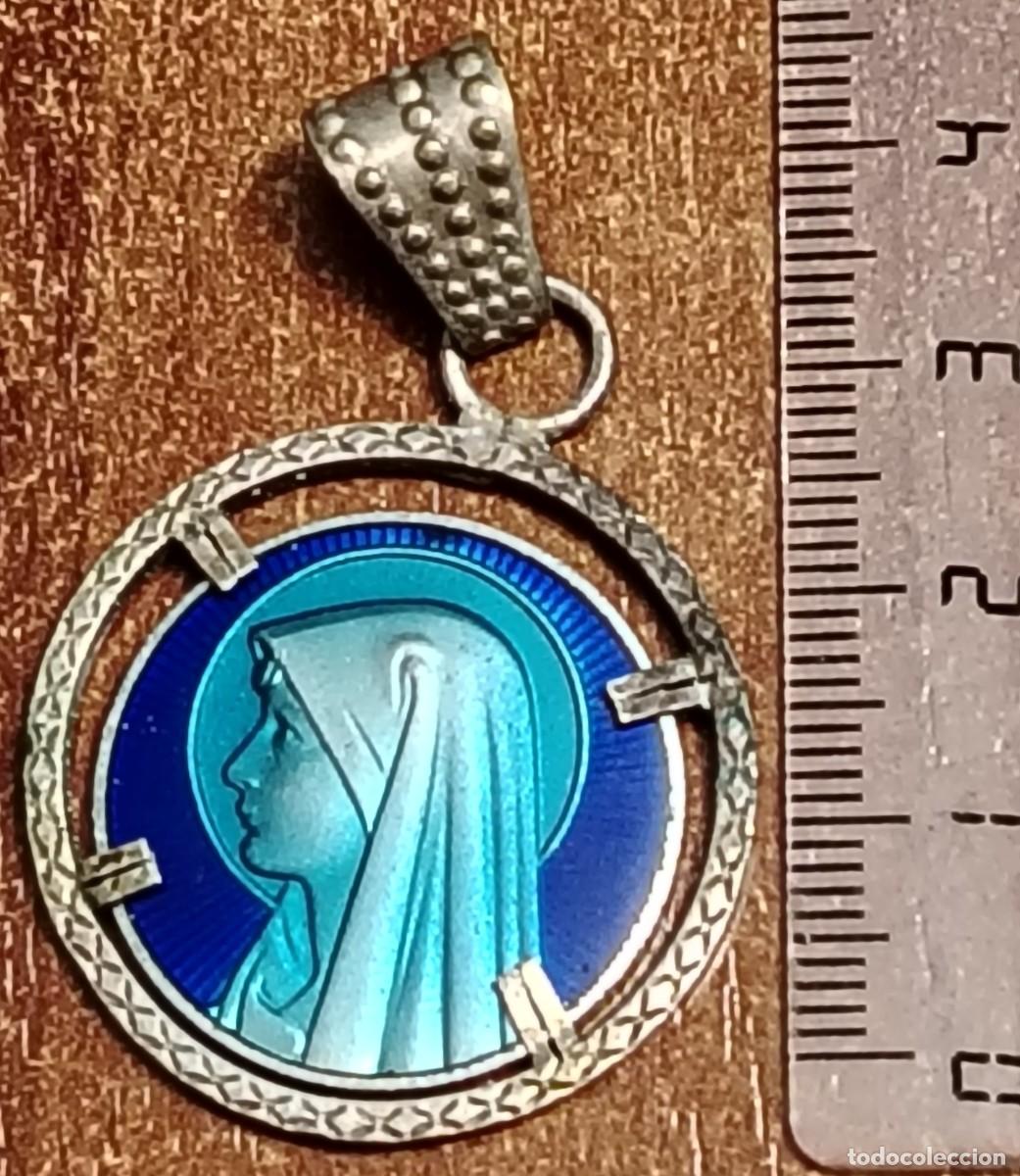 Joyeria: Colgante antiguo Virgen - Foto 1