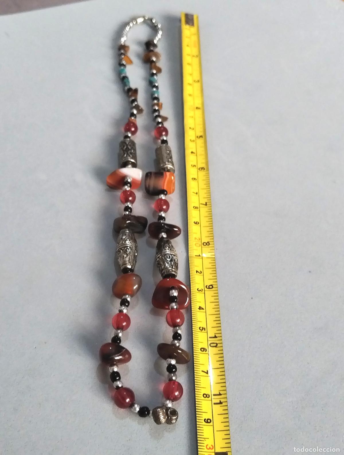 Joyeria: Collar largo con cuentas naturales. - Foto 3