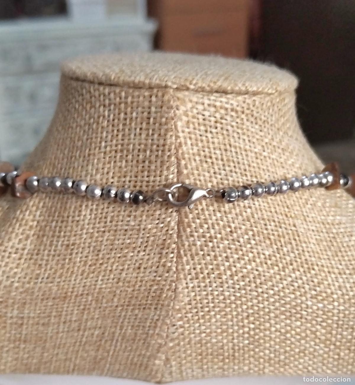 Joyeria: Collar largo con cuentas naturales. - Foto 4
