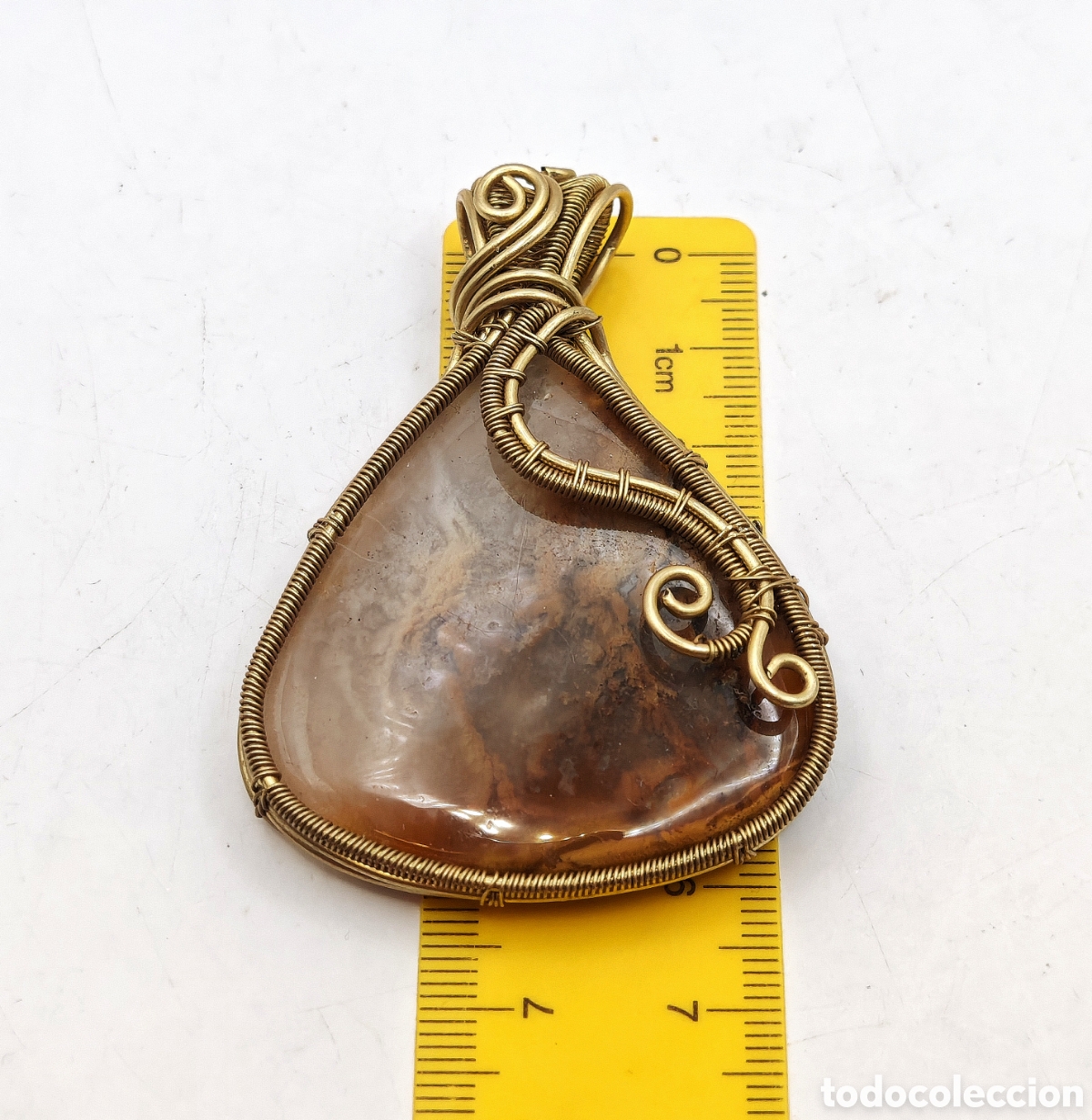 Joyeria: &Aacute;gata musgosa marr&oacute;n. Bronce - Foto 3