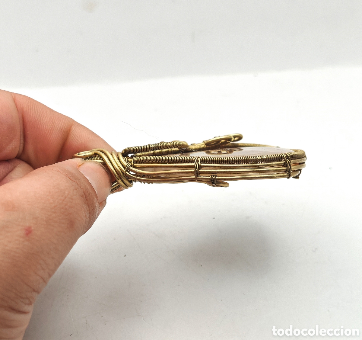 Joyeria: &Aacute;gata musgosa marr&oacute;n. Bronce - Foto 4