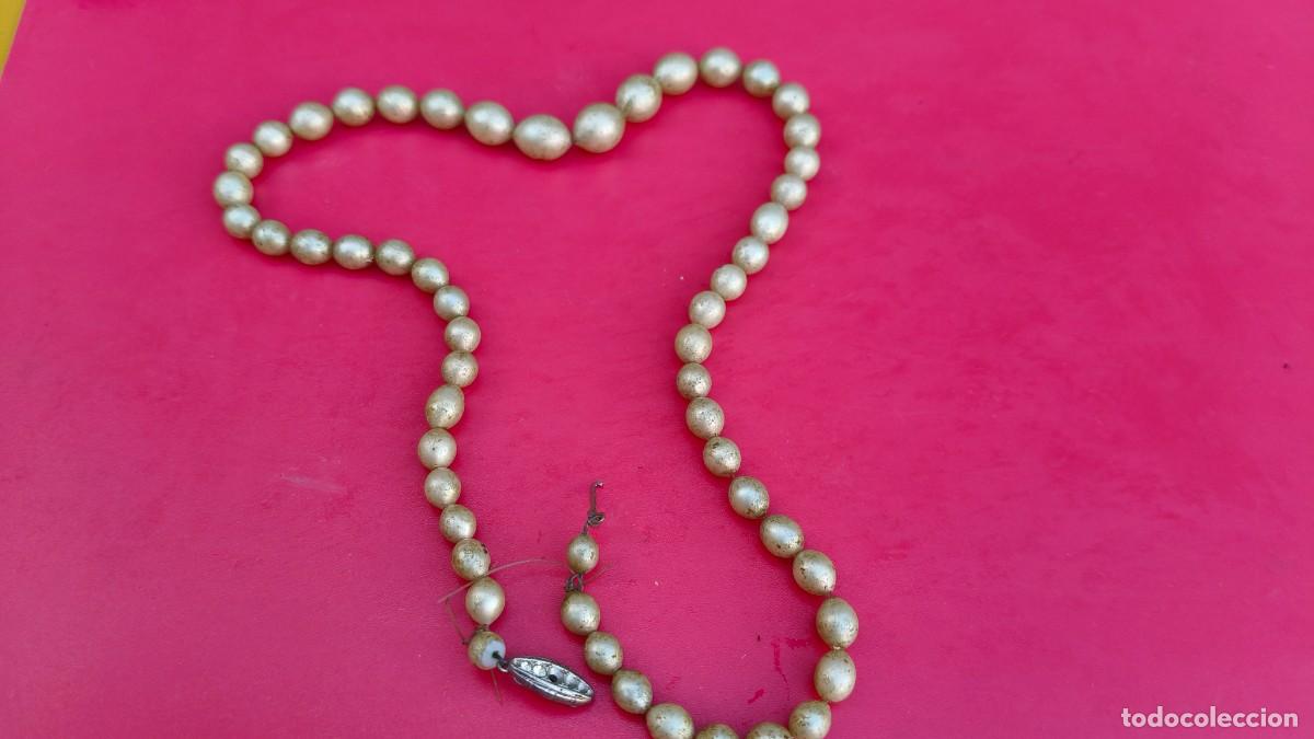 Joyeria: Collier perle vintage fermoir argent 1960 - Foto 1