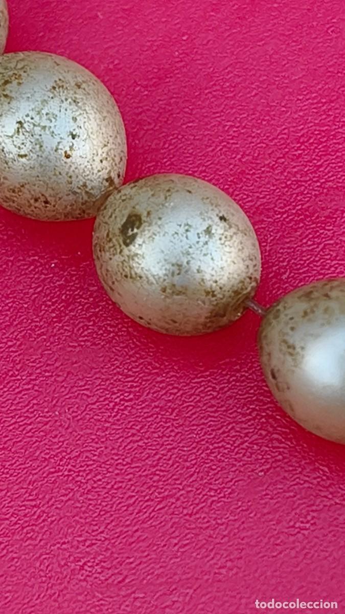 Joyeria: Collier perle vintage fermoir argent 1960 - Foto 3