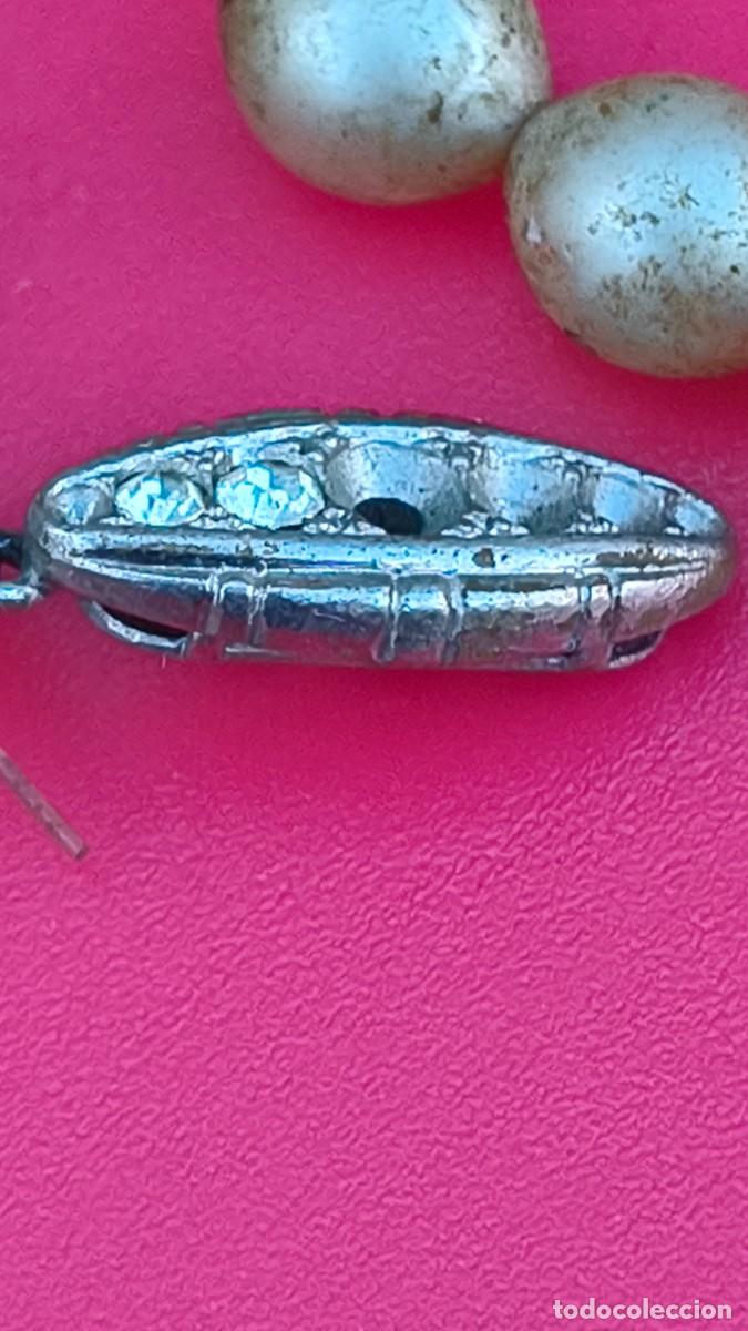 Joyeria: Collier perle vintage fermoir argent 1960 - Foto 5
