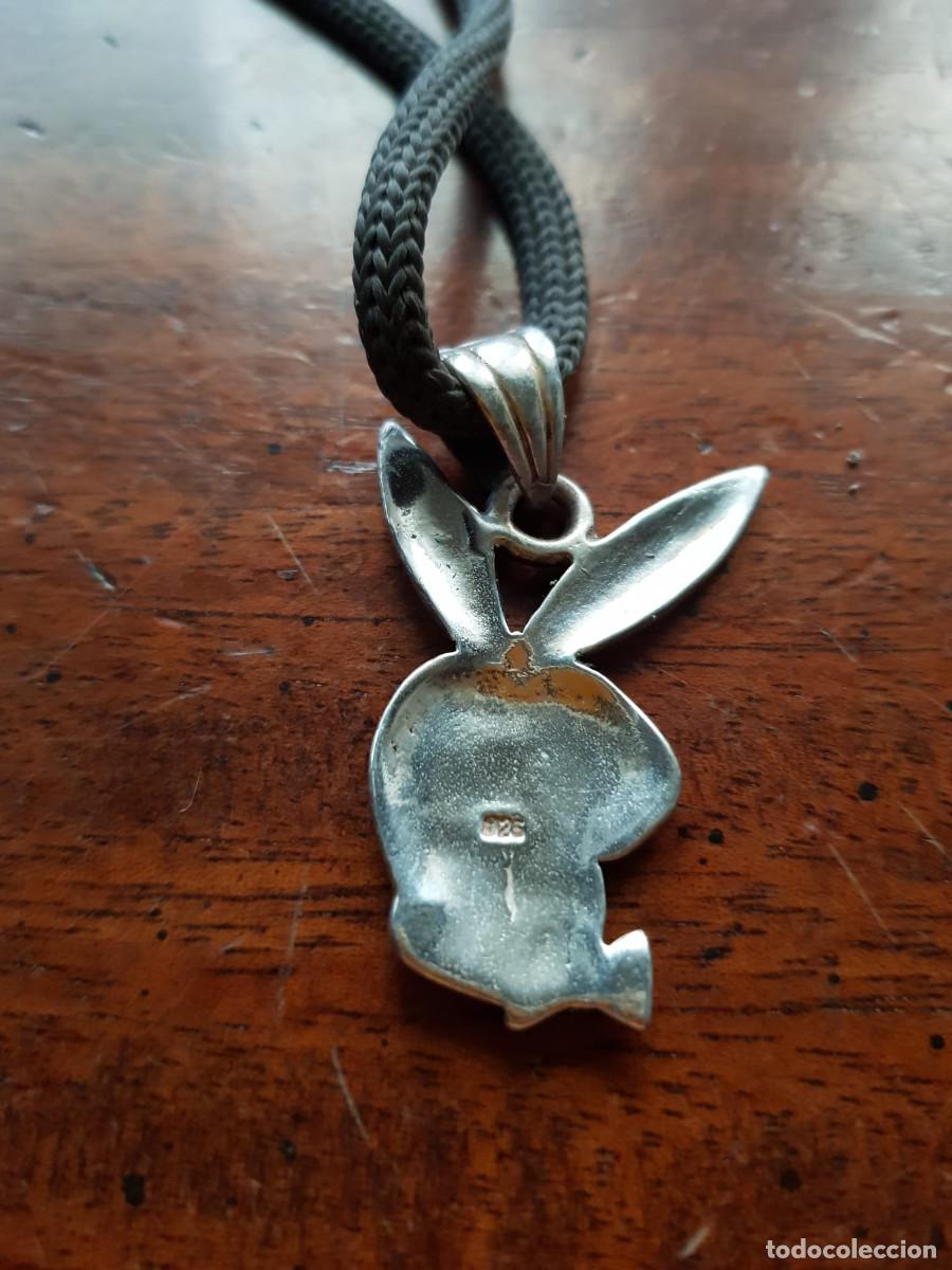 Joyeria: COLGANTE DE PLATA CONEJO DE PLAYBOY - Foto 2