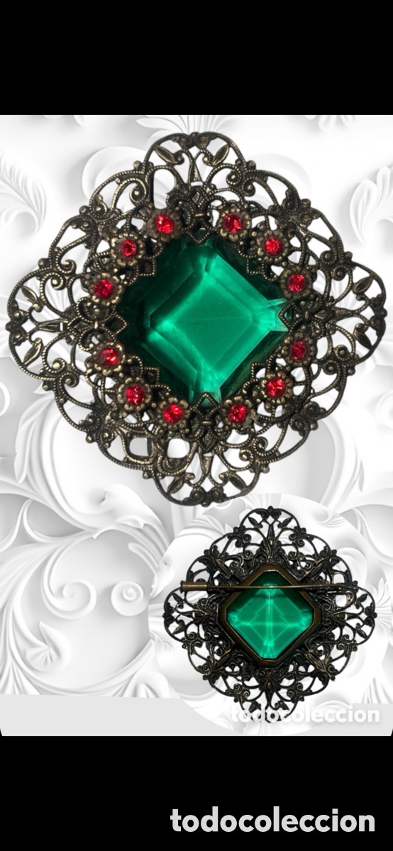 Joyeria: PRECIOSO BROCHE ANTIGUO ALEM&Aacute;N - Foto 3