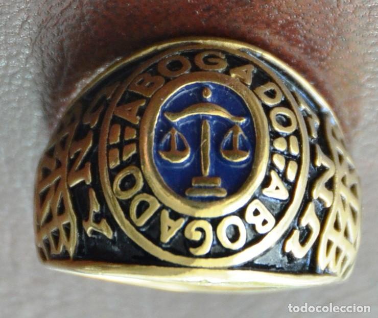 Joyeria: PRECIOSO ANILLO ABOGADO UNY - Foto 5