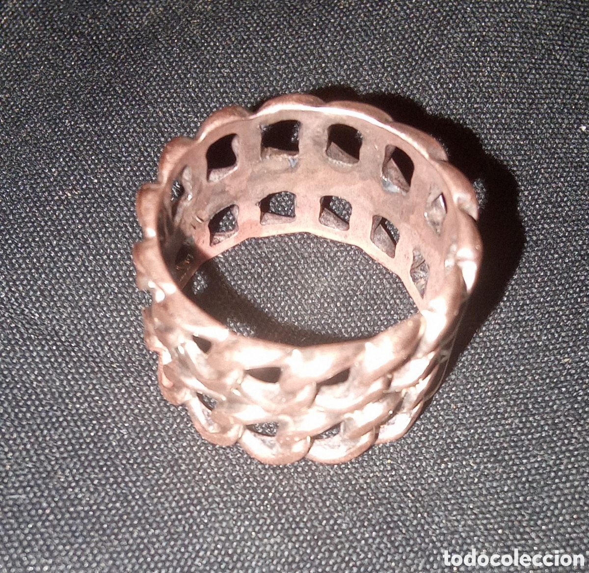 Joyeria: BONITO ANILLO EN FORMA DE CADENA - Foto 2