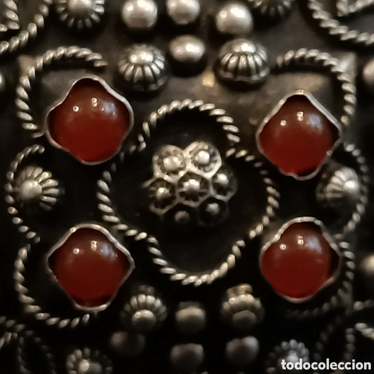 Joyeria: Broche con forma ovalada italiano. - Foto 2