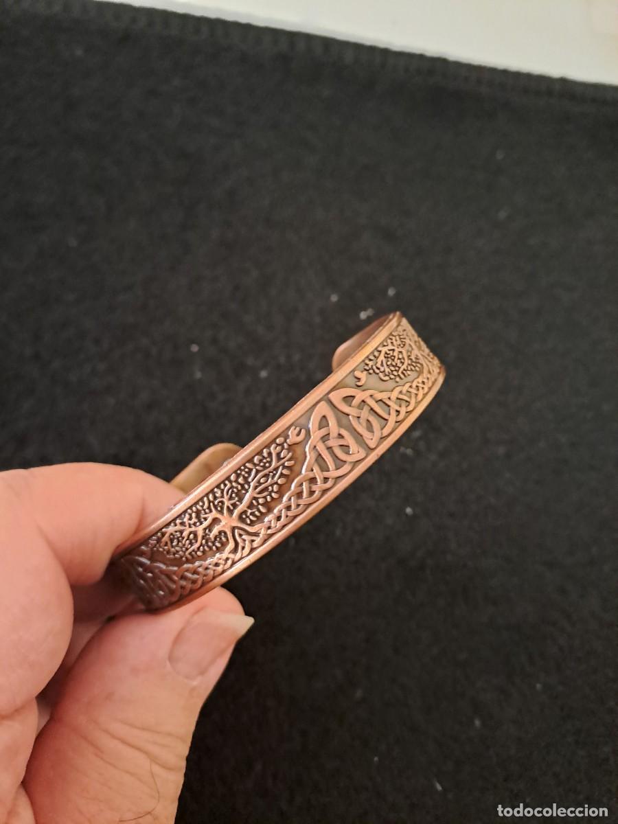 Joyeria: Pulsera magn&eacute;tica ajustable Arbol de la Vida, nueva - Foto 3