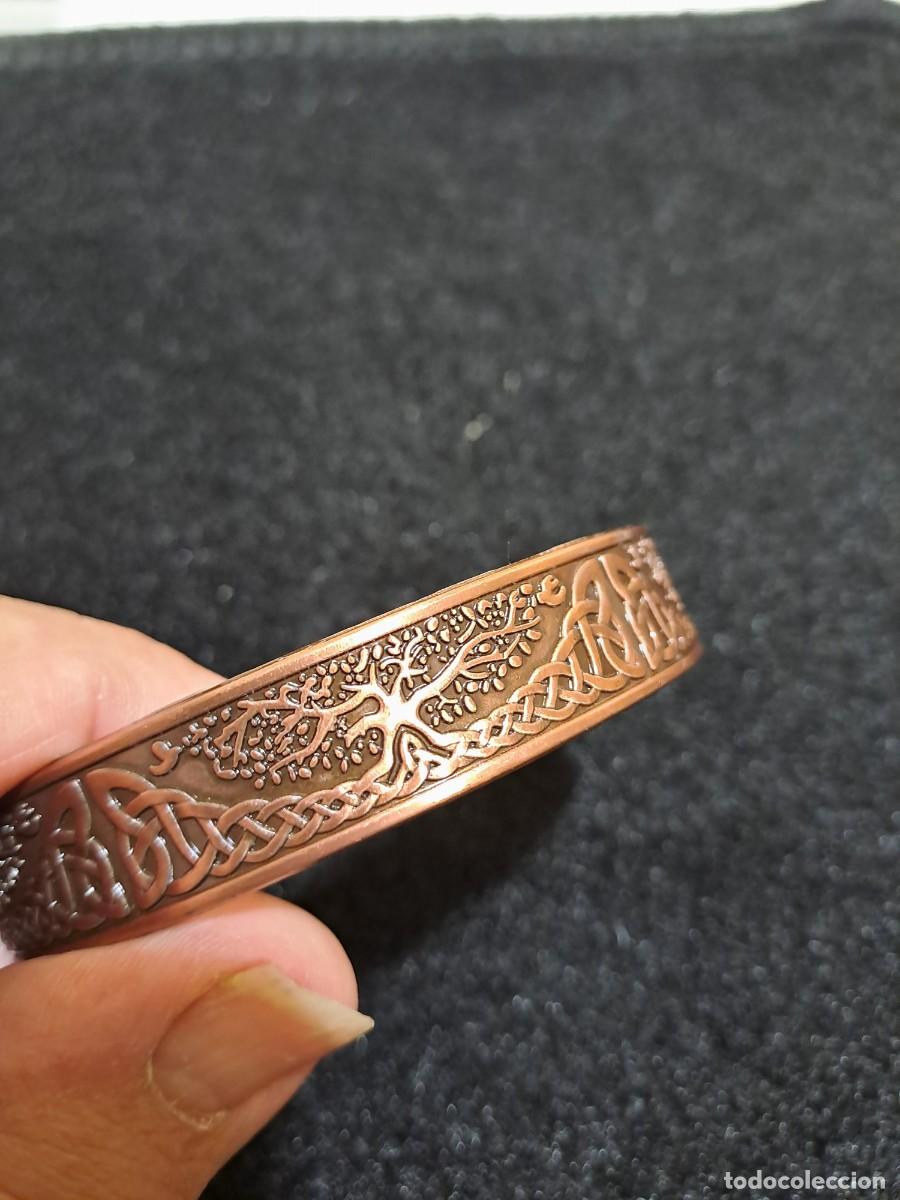 Joyeria: Pulsera magn&eacute;tica ajustable Arbol de la Vida, nueva - Foto 8