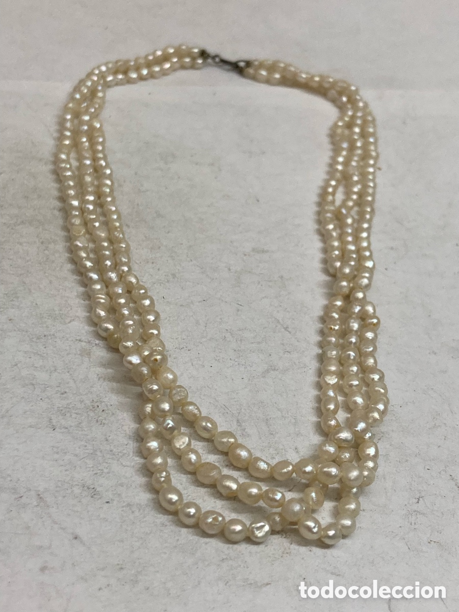 Joyeria: Collar de plata y perlas CC320 - Foto 1