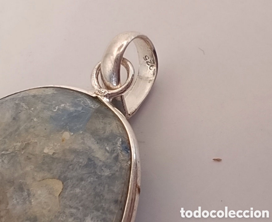 Joyeria: Collar de Cianita en Plata de Ley - Foto 6