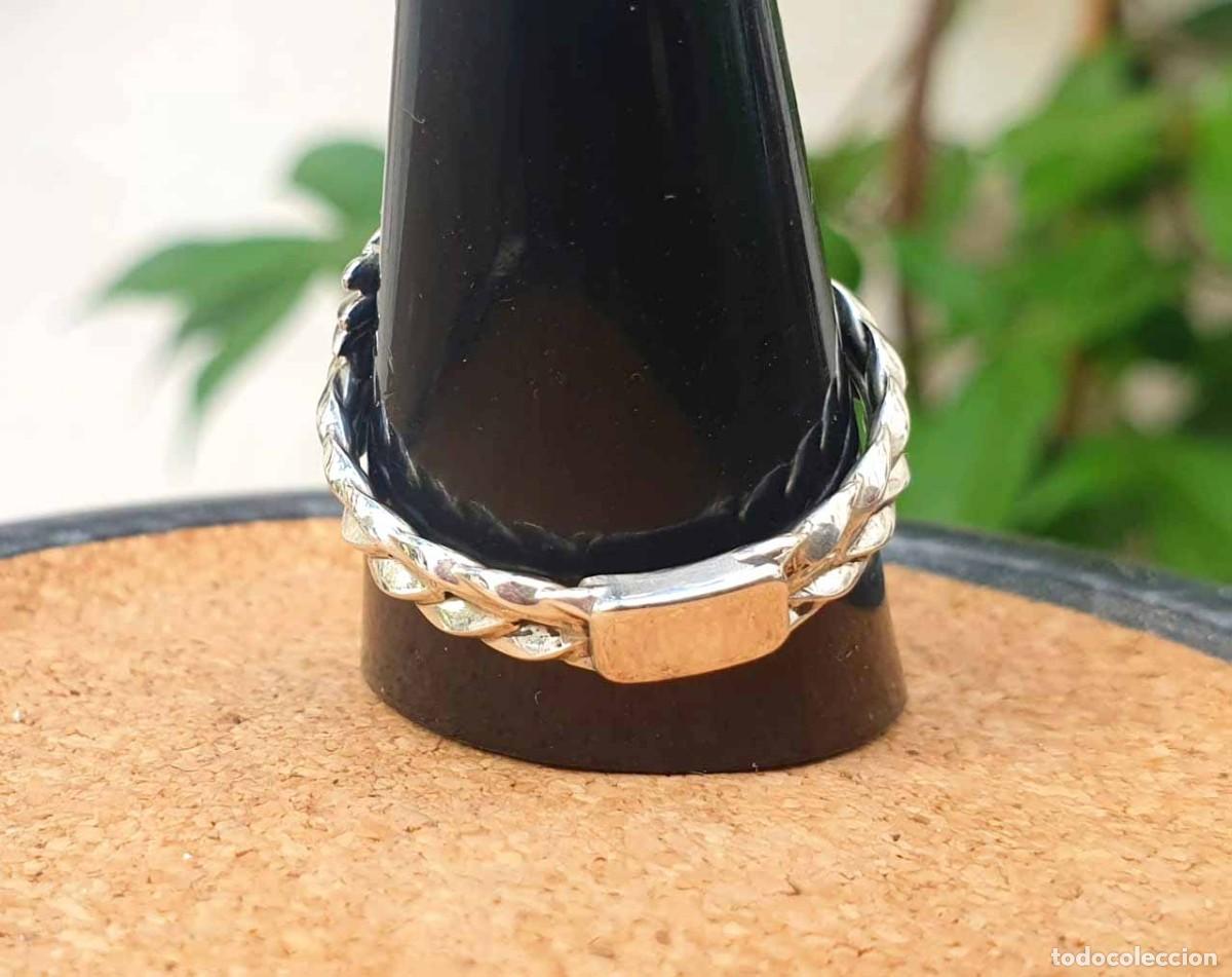 Joyeria: Anillo plata 925 hojas de laurel entrelazadas - Foto 9