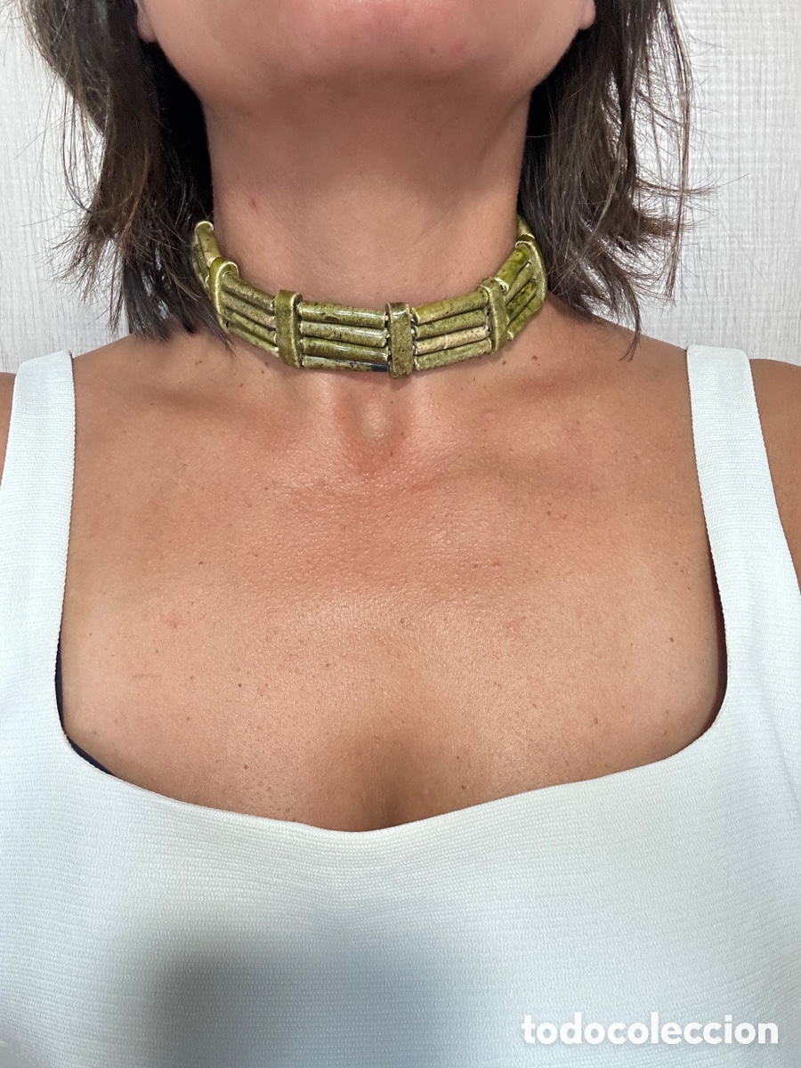 Jewelry: Choker &ndash; Cer&aacute;mica Vintage de Pa&iacute;ses Bajos - ENVIO GRATIS