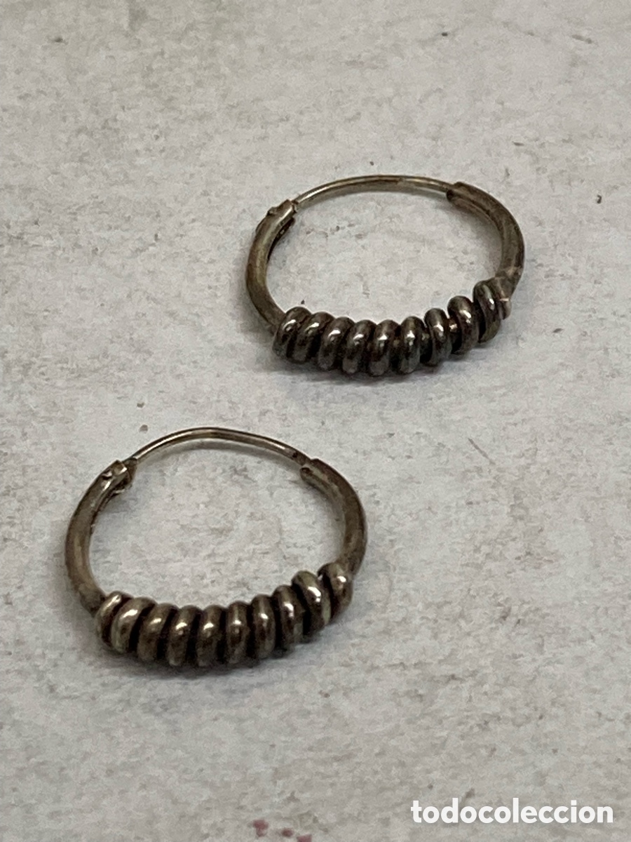 Joyeria: Pendientes de plata P324 - Foto 1