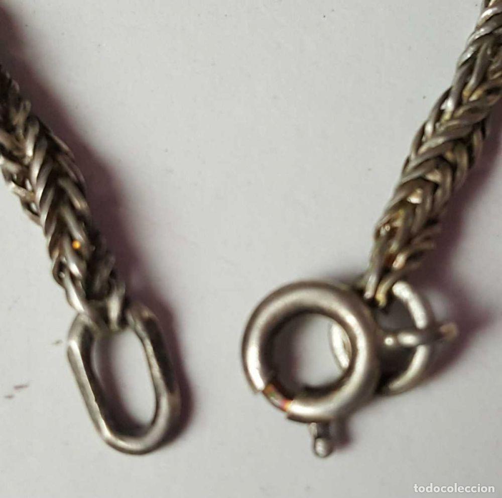 Joyeria: PULSERA DE CORDON EN PLATA. A&Ntilde;OS 60 / 70. - Foto 4