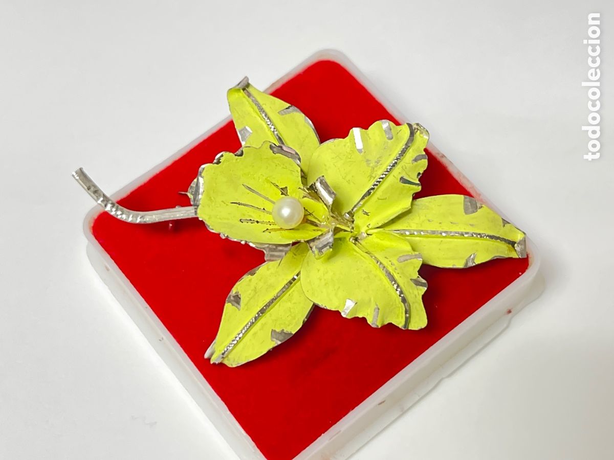 Joyeria: Broche de plata esmaltado /B205 - Foto 1