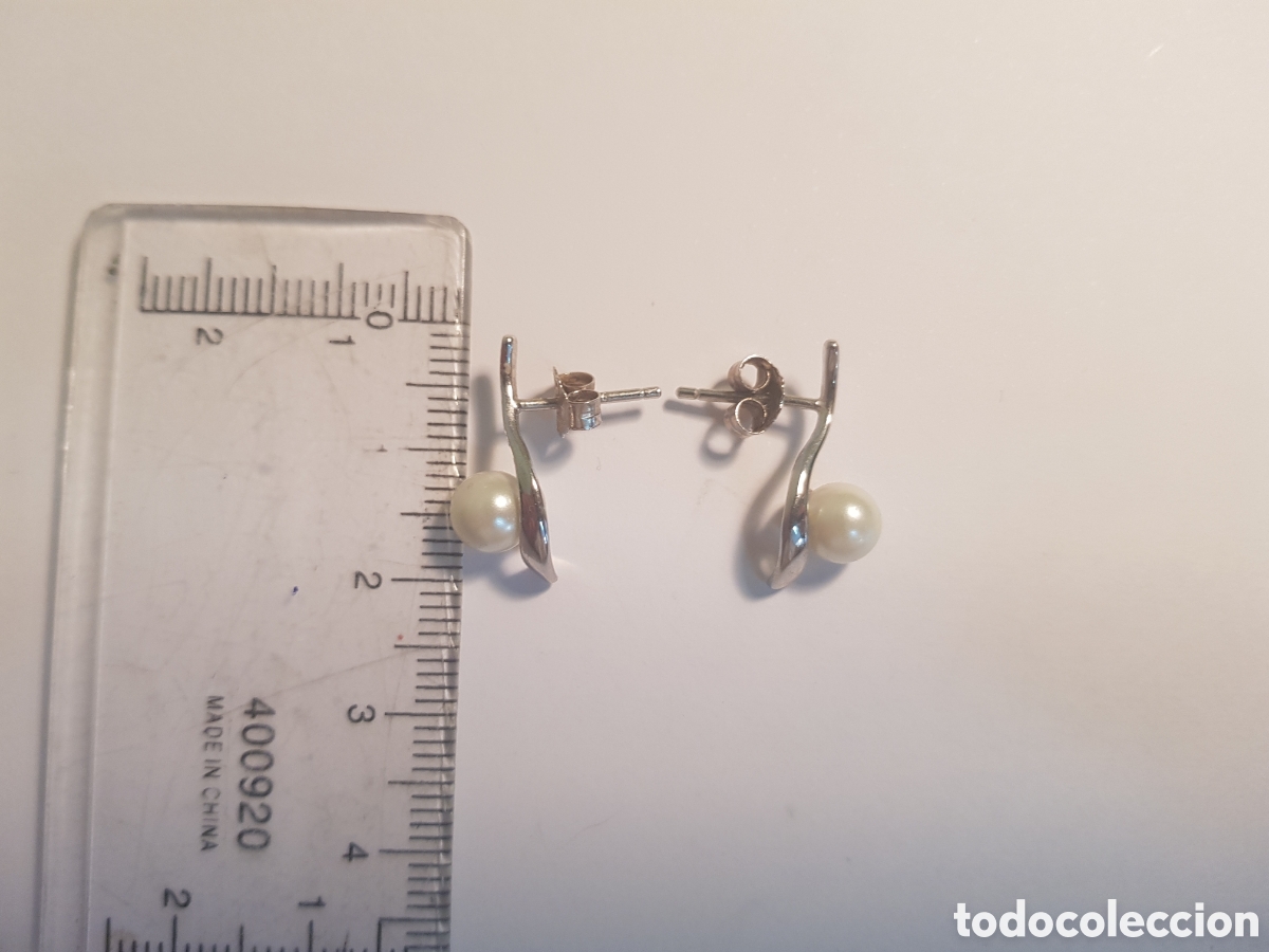 Joyeria: #1153 Pendientes plata de ley 925 - Foto 1