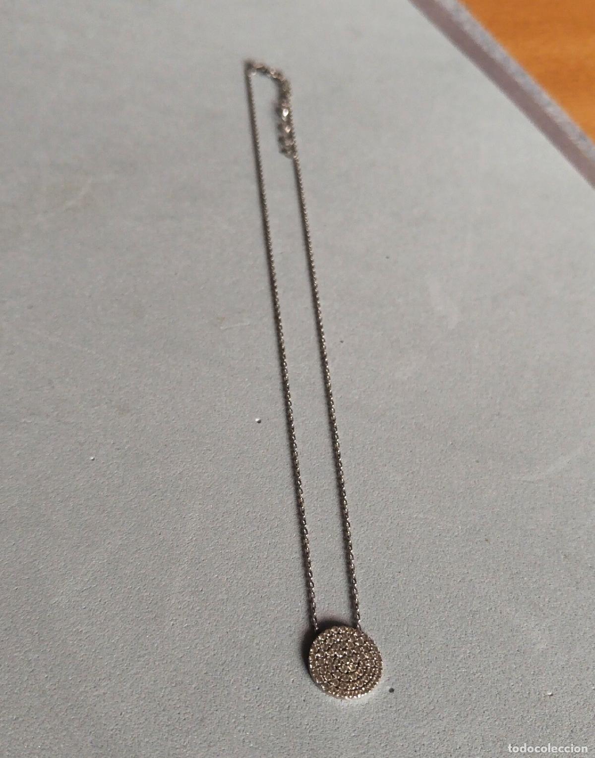 Joyeria: Colgante, con cadena, plata de ley con circonitas. - Foto 5