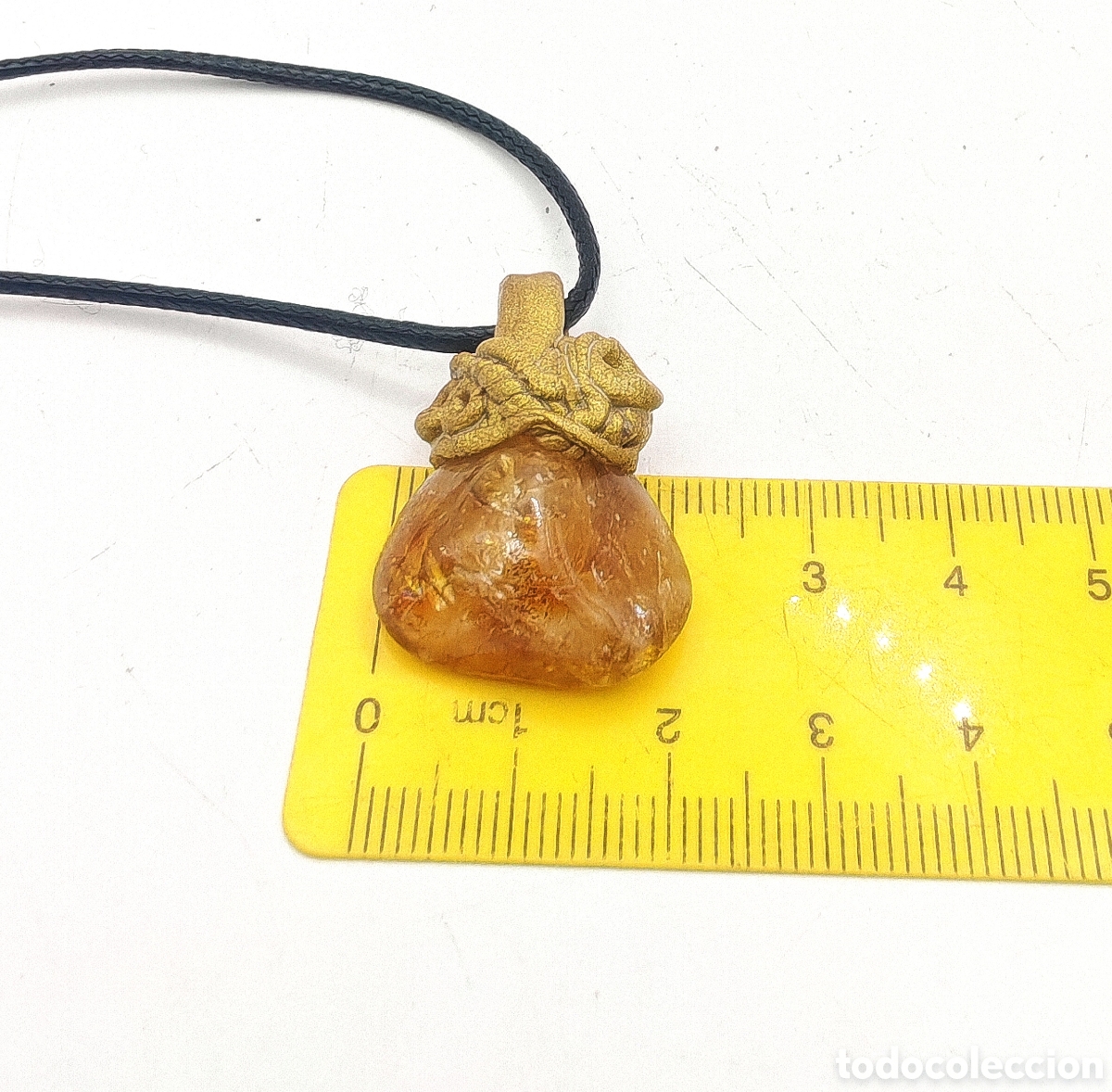 Joyeria: Collar Mineral de Citrino, Arcilla - Foto 3