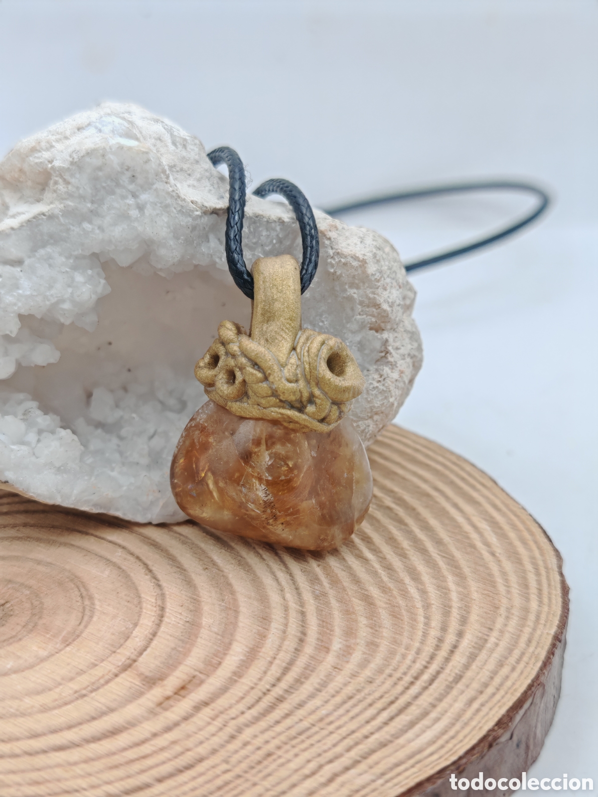 Joyeria: Collar Mineral de Citrino, Arcilla - Foto 6