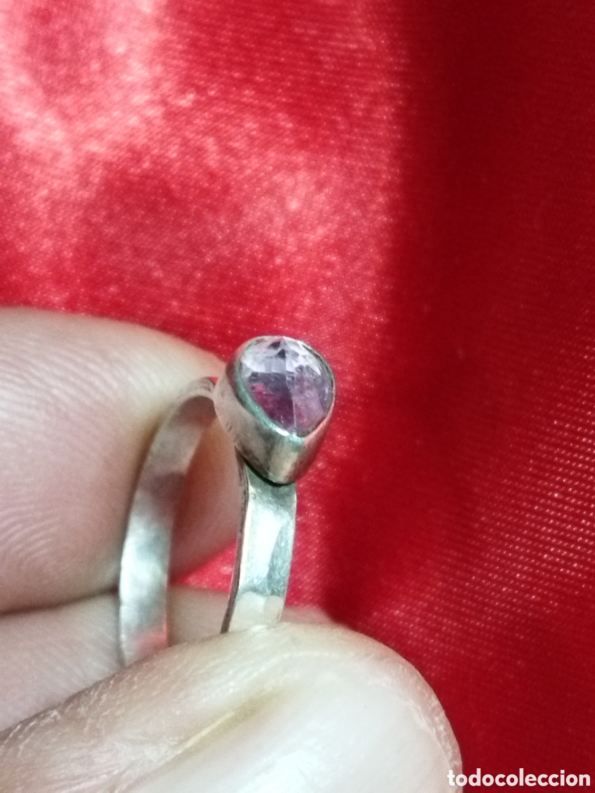 Joyeria: Anillo de plata y amatista - Foto 2