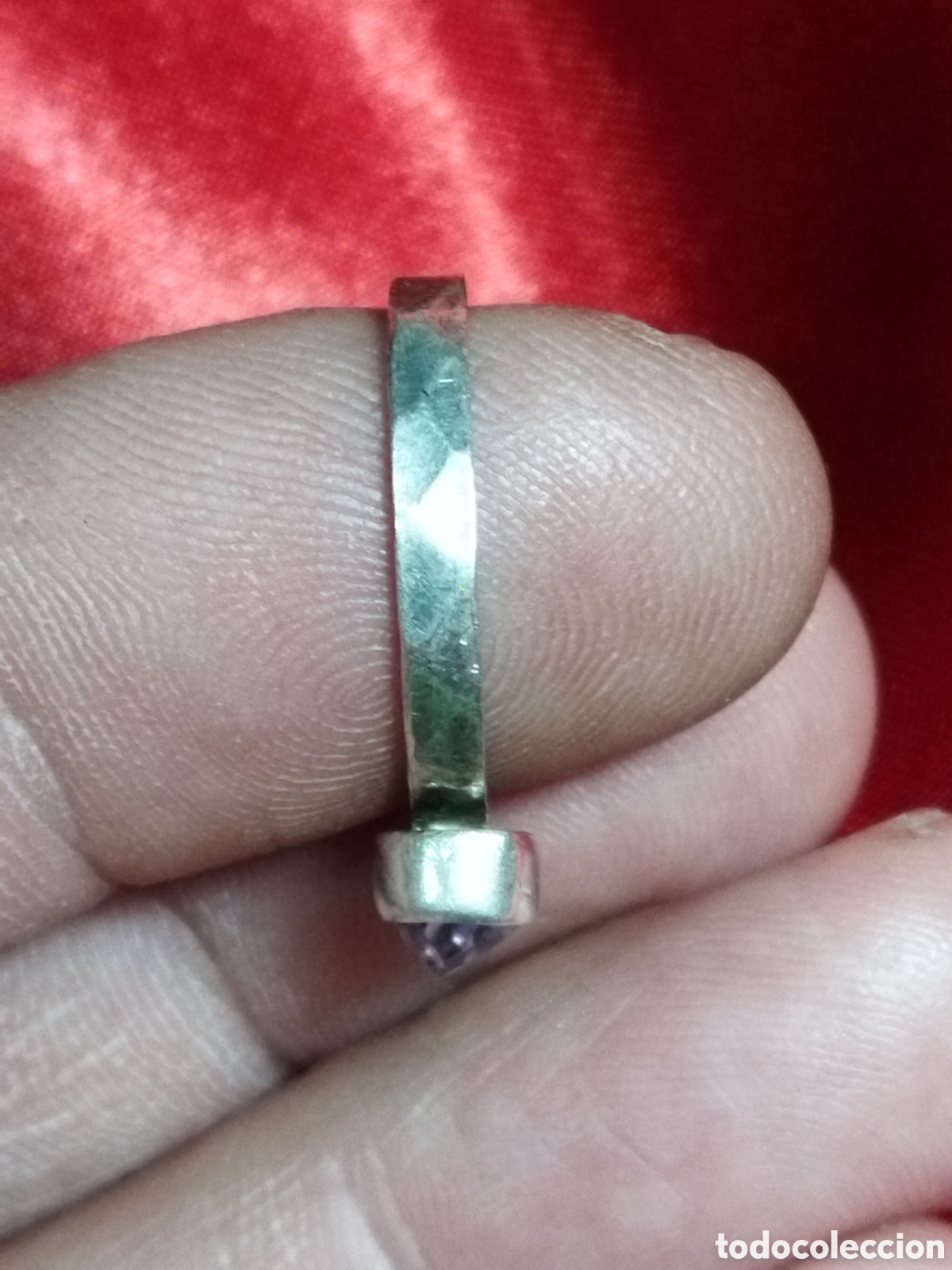 Joyeria: Anillo de plata y amatista - Foto 4