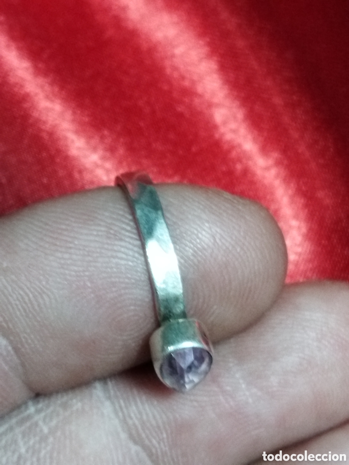 Joyeria: Anillo de plata y amatista - Foto 5