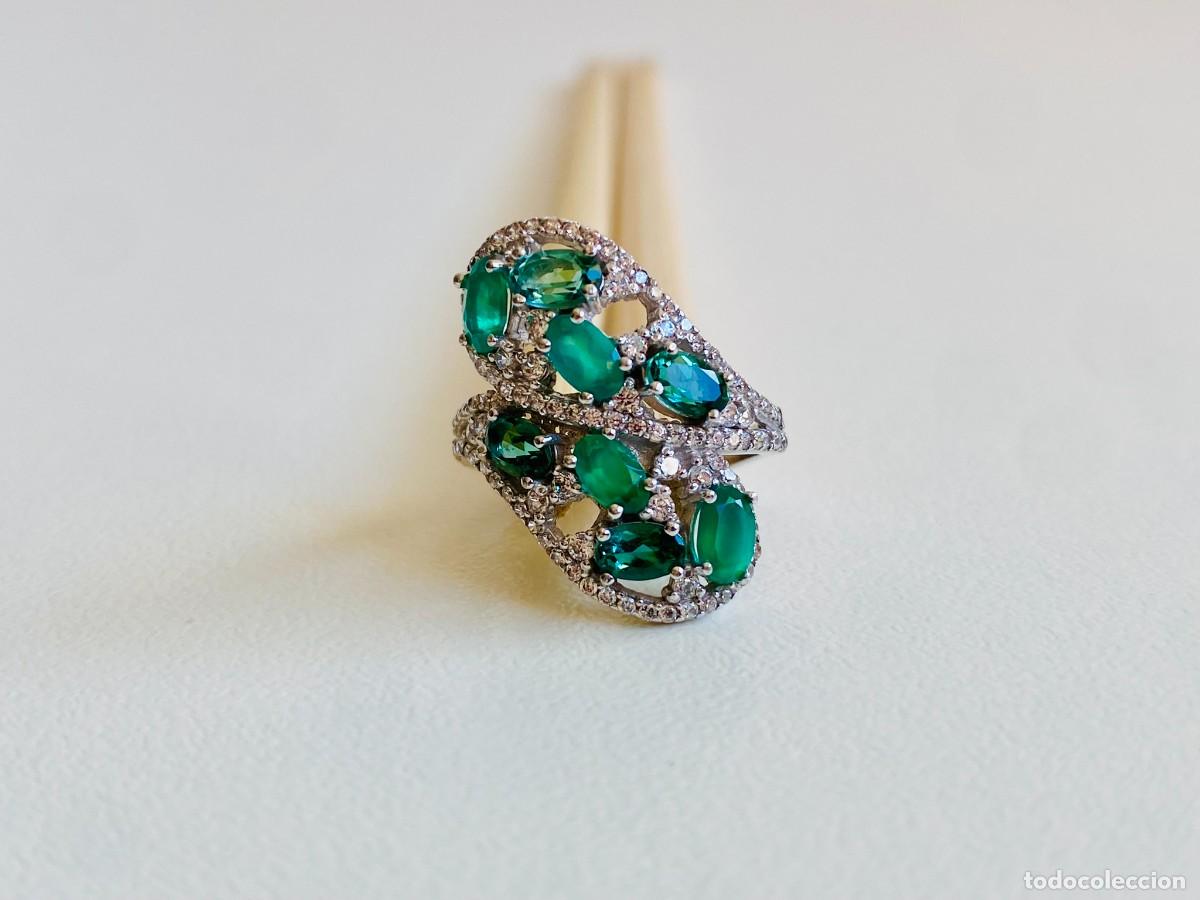 Joyeria: Pendientes y anillo de plata 925 - Foto 6