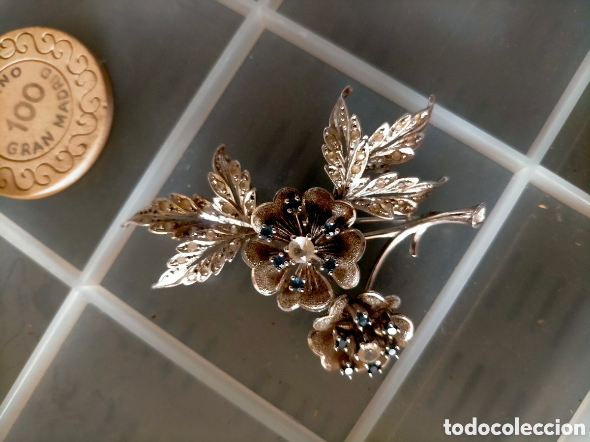 Joyeria: BROCHE ALFILER METAL Y .... Jj - Foto 2