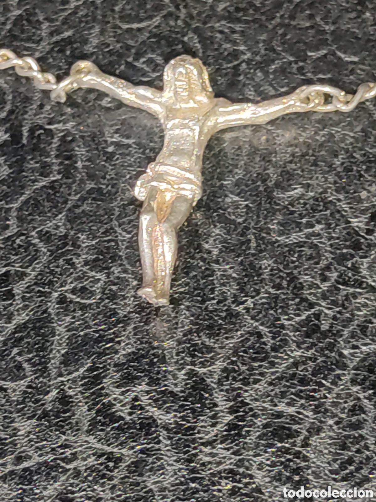 Joyeria: Collar & cadena cristo de Dali.Vintage. - Foto 3