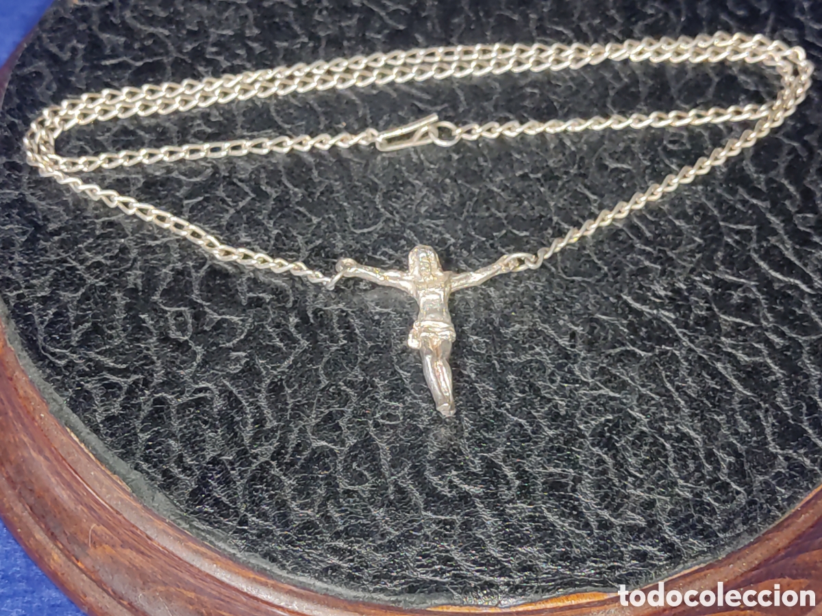 Joyeria: Collar & cadena cristo de Dali.Vintage. - Foto 4