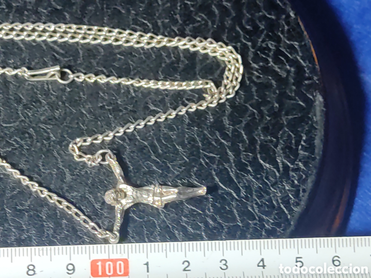 Joyeria: Collar & cadena cristo de Dali.Vintage. - Foto 5