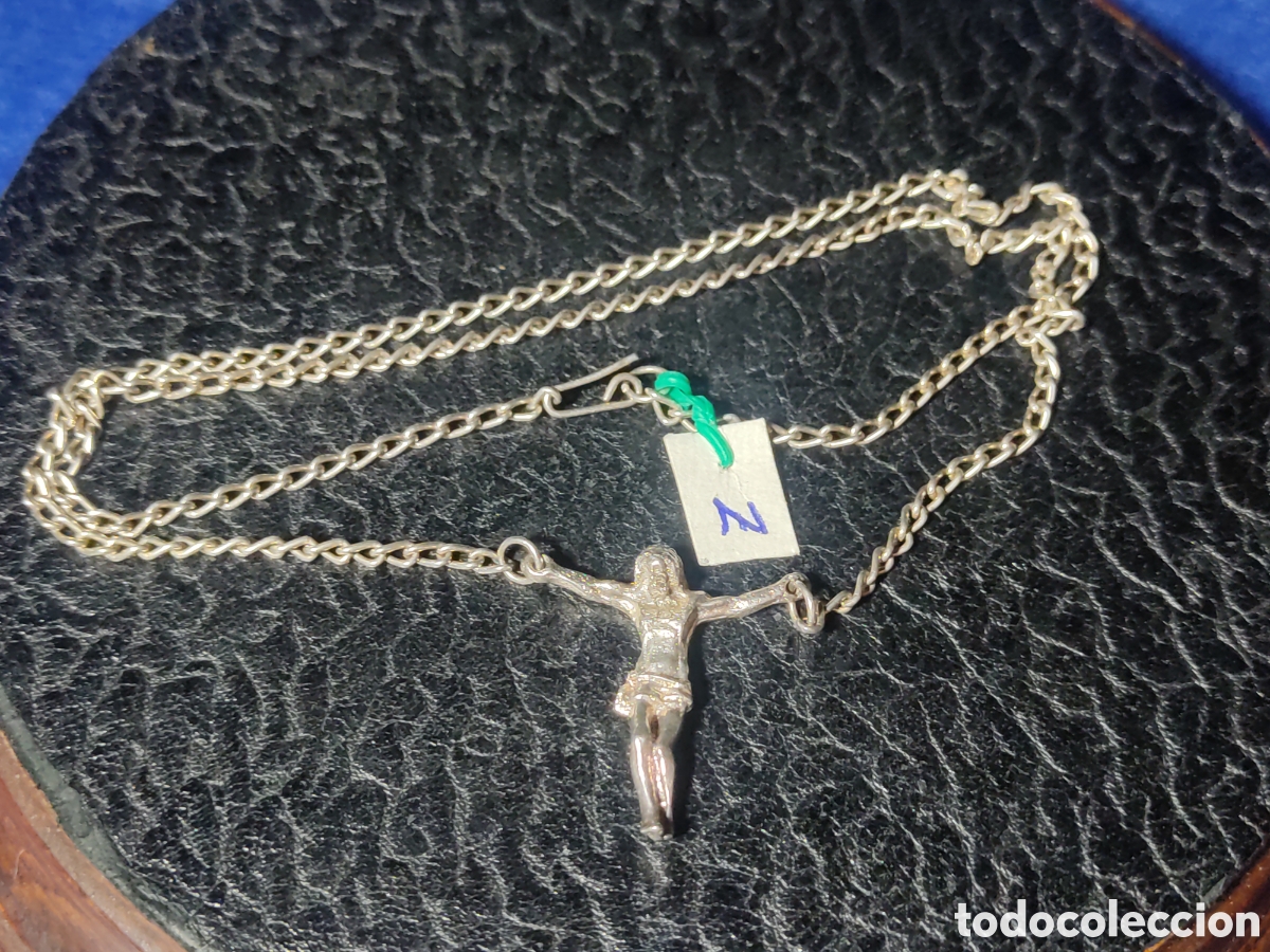 Joyeria: Collar & cadena cristo de Dali.Vintage. - Foto 9